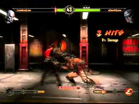 Mortal Kombat KOTH June 9  LawlessLaw (Kratos) vs. xDarkGunx (Kabal) pt. 12