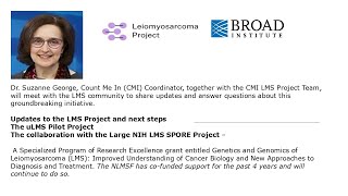 LMS Project Updates – Dr. Suzanne George