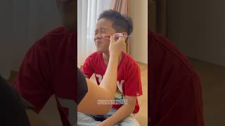 Download lagu Dad panicked after messing up making flag on face and bleeding⁉️ mp3