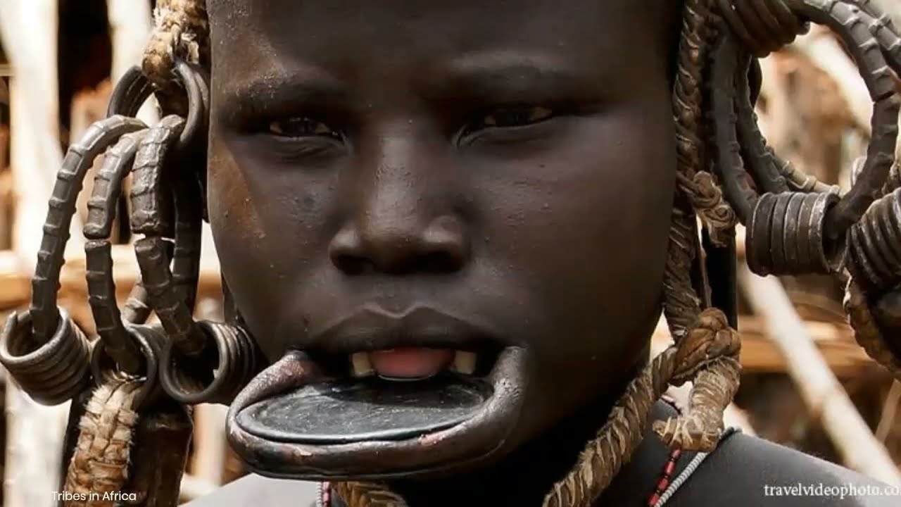 The most dangerous tribes in africa - The Mursi Tribes In Africa | Tribes in Africa TV #1