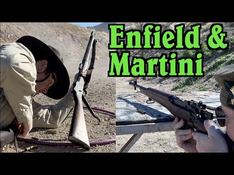 2-Gun Match: Enfield Jungle Carbine & Martini-Henry