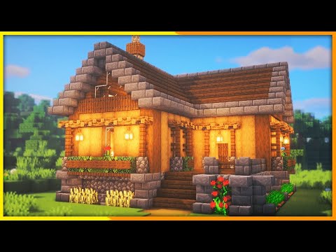 Minecraft Starter Haus bauen Tutorial 1.18 - Starter Haus bauen in Minecraft Survival Tutorial