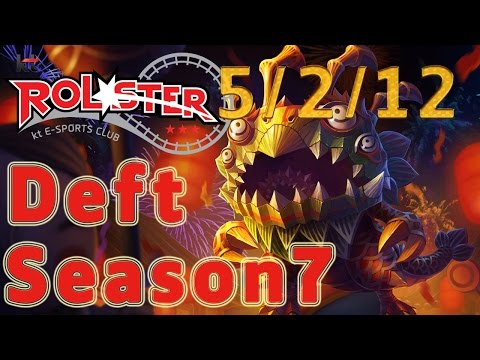 KT Rolster Deft Kog'Maw ADC vs Varus Patch 7.2