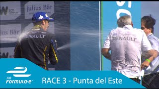 Punta del Este ePrix podium ceremony