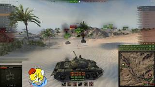 Sand River 공방플레이 팁&설명 /  T-62A