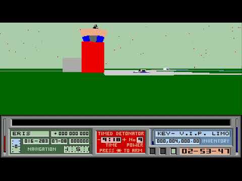 AMIGA Sabotage FROM Mercenary II Damocles Mission Disk 1 OCS MOD 1990 Novagen cr DATA DISK