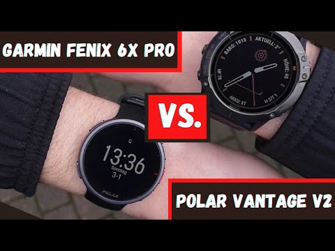 Garmin Fenix ​​6X Pro vs. Polar Vantage V2: Which premium sports watch is better?