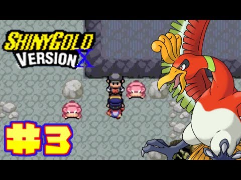 Let's Play Pokemon Shiny Gold Version X Part 3 - Slowpoke Well