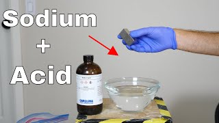 Don&#39;t Drop Sodium Metal in Sulfuric Acid!