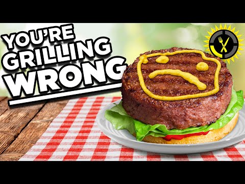 Food Theory: Do NOT Grill A Burger Like This!