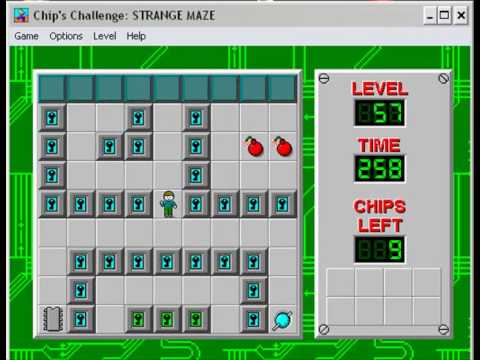 Chips Challenge - 16 - This is an action game, folks!