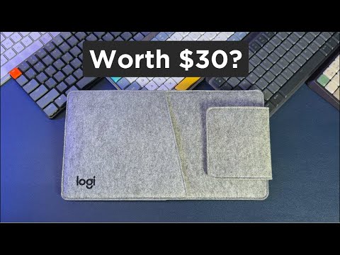 Logitech MX Keyboard Sleeve - A $30 Keyboard Transporter
