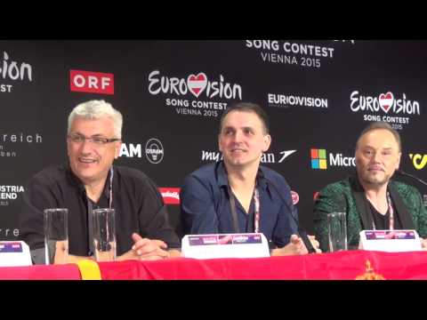 ESCKAZ in Vienna: press conference Knez (Montenegro)