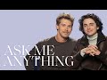 Timothée Chalamet & Austin Butler Reveal Wildest Headlines About Themselves | Ask Me Anything | ELLE