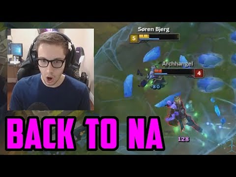 BACK TO NA SOLOQ - TSM Bjergsen Stream Highlights (League of Legends)