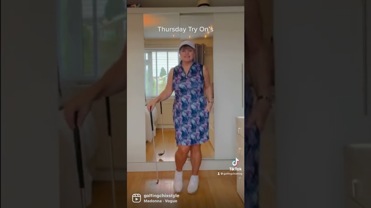 Watch Thursday Golf Dress Try On’s now Thursday Golf Dress Try On’s