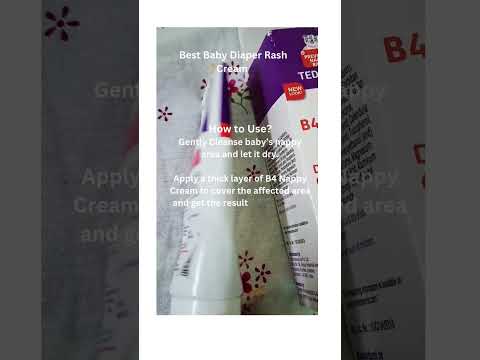 B4 nappy Diaper Rash Cream