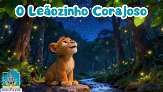O LEÃOZINHO CORAJOSO | #historiainfantilparadormir #historinha #livrosinfantis #lerparacrianca