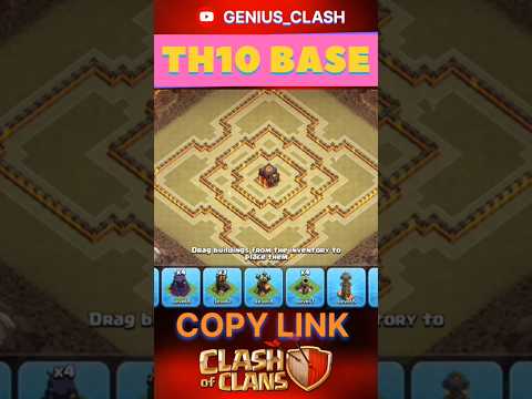 Th 10 War Base Design #clashofclans #coc #th10