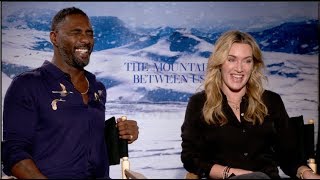 Kate Winslet and Idris Elba interview - THE MOUNTAIN BETWEEN US