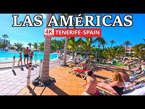 TENERIFE - LAS AMÉRICAS | See how it looks in different places ☀️ 4K Walk ● January 2026