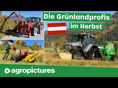 The grassland professionals in autumn, part 2 | Agricultural contractors in Austria