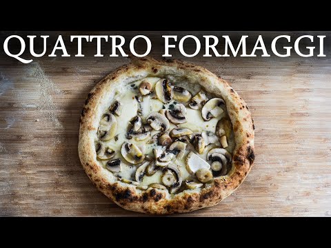 BEST Homemade 4 Cheese Pizza Recipe | How To Make 4 Cheese Pizza | Pizza Quattro Formaggi