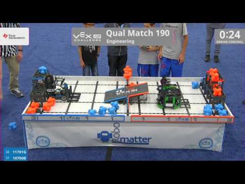 2017 VEXIQ Midd Eng Q190 (11791G 10700B) Score 68