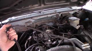 1985 C10 Chevy Alternator Rplacement/ Project: Generic Blue Truck,