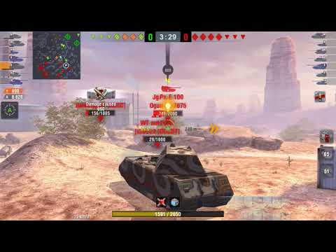 WOT Blitz Maus 7460 blocked damage whats yours