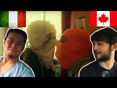 CANADIANS REACT TO ITALIAN RAP - Rhove - Montpellier (prod. Madfingerz & Usa Beats)