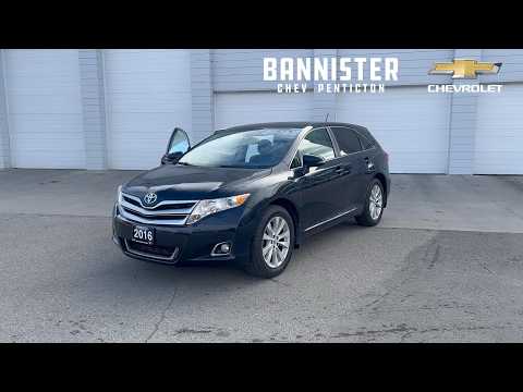 2016 Toyota Venza in Black for sale at Bannister Chevrolet Penticton in Penticton, BC