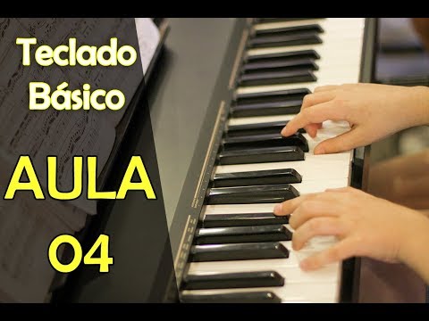 #04 CURSO DE TECLADO BÁSICO l Aula 04 l Localização de Todas as Notas Musicais no Teclado