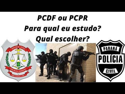 Como conciliar os estudos para PCDF ou PCPR?