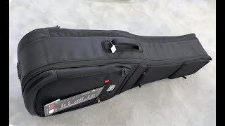 Video thumbnail for Gator Pro Go Acoustic and Electric Guitars Double Gig Bag Review by Teh Kittikul