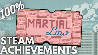 [STEAM] 100% Achievement Gameplay: Martial Law Demo