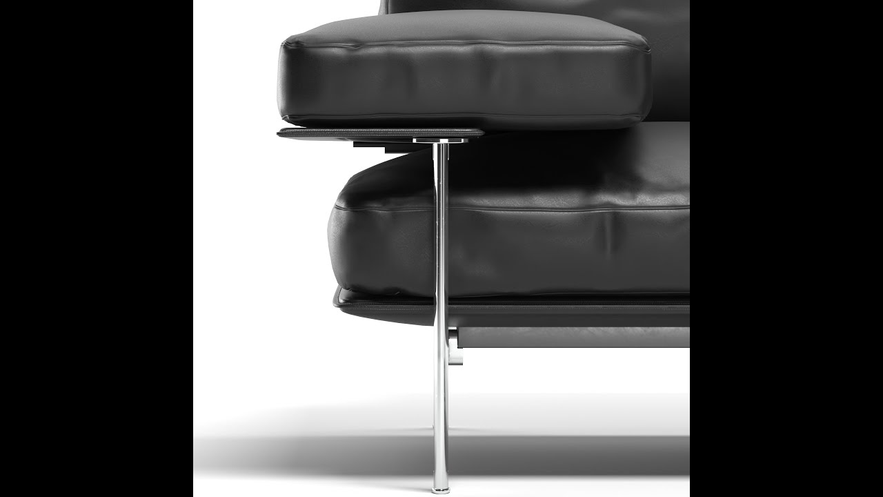 Sofa beb Italia diesis 3D Model