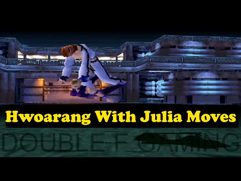 Hwoarang with Julia Best Moves Gameplay - Tekken 3 (Arcade Version) (Remake)
