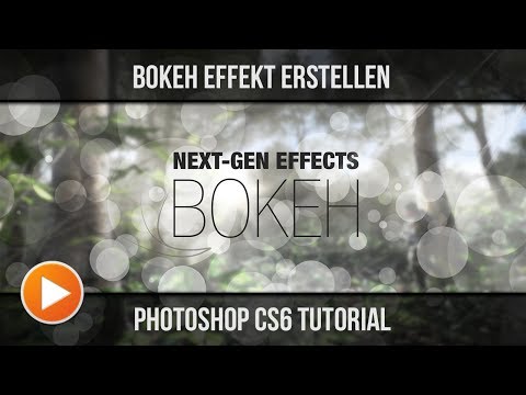 Bokeh Effekt erstellen | Photoshop Tutorial | [German] [Full-HD] | Molten Pixel TV