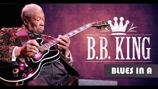Video thumbnail of "B.B. King Style Slow Blues Backing Track Jam in A"