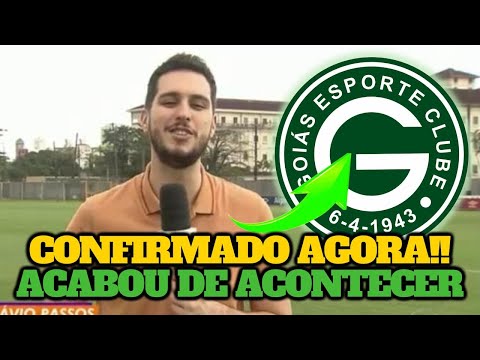 🔥EXPLODIU AGORA! MINHA NOSSA! ESSA SURPREENDEU A TODOS! ÚLTIMAS NOTÍCIAS DO GOIÁS HOJE!