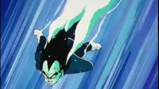 Vegeta briefly taps into the power of his strongest form "Water Vegeta"