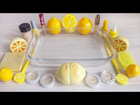 Season "Theme" Series #9 "Lemon" / Mixing eyeshadow and glitter into Jam Slime Video