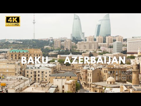 Baku  -  Azerbaijan 4k video