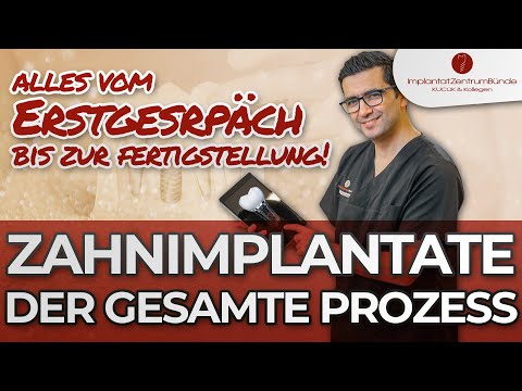 Zahnimplantat setzen: So läuft das ab! Der gesamte Prozess von Erstgespräch bis Fertigstellung!