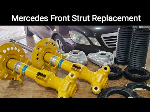 Front Suspension Strut Replacement | Mercedes E Class W212