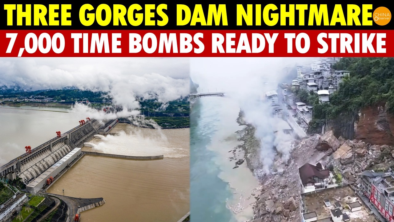 Three Gorges Dam In Danger: One Mountain Collapsed, 7,000+ “Time Bombs” Are Waiting To Explode