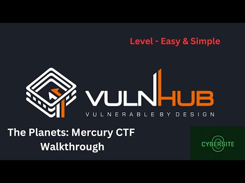 The Planets: Mercury VulnHub CTF Walkthrough