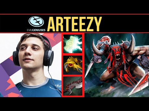 EG.ARTEEZY BLOOD SEEKER 8 MINUTES MEALSTROM - DOTA2 7.29 GAMEPLAY