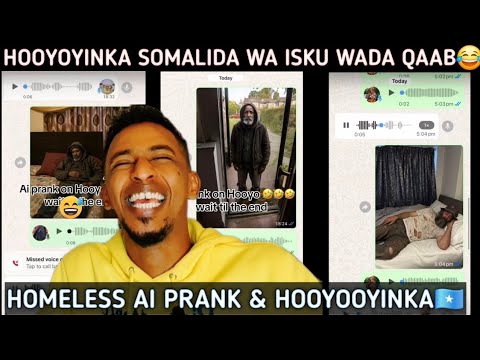 DARBI-JIIF AI PRANK😂 MAMO-YINKA SOMALIDA ASBUUCAN QAYLADA KA DHAMAATEY😂 WAA ISKUWADA HADAL KULIGOOD😂